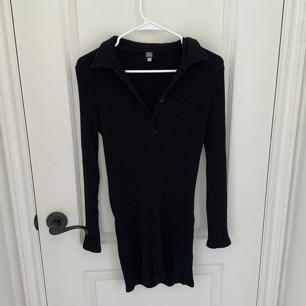 BDG Ribbed Mini Dress - Picture 2 of 2